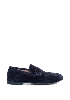 ducanero penny suede loafers - Blue