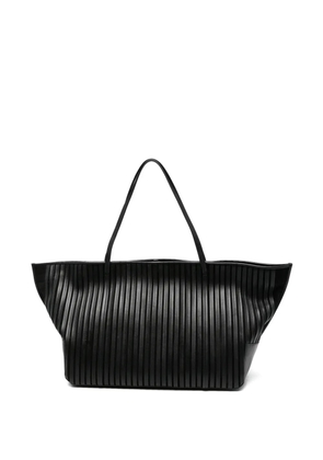 St. Agni large Linea Stitch shoulder bag - Black