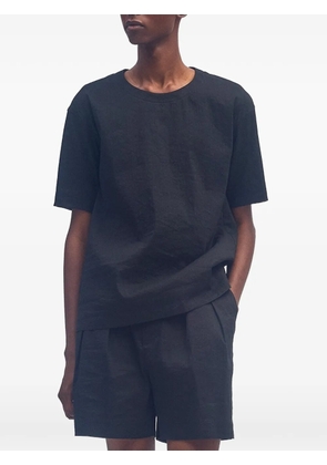 Issey Miyake Washi short-sleeves T-shirt - Black