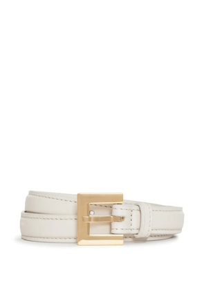 ANINE BING Nicola belt - White
