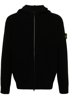 Stone Island Compass-badge hoodie - Black