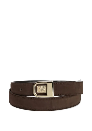 BOSS logo-detail buckle belt - Brown