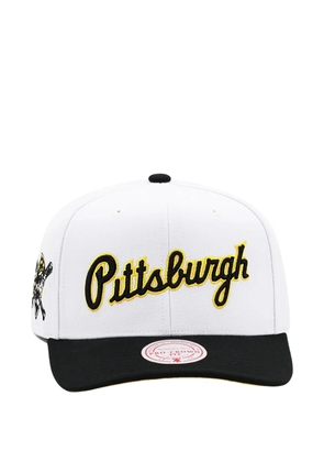Mitchell & Ness x MLB Evergreen Pittsburgh Pirates embroidered snapback cap - White