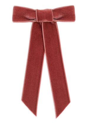 Jennifer Behr velvet bow - Pink