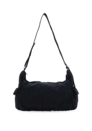 ERL twill cargo shoulder bag - Black
