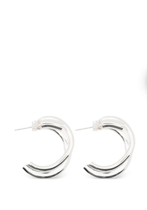 Completedworks twisted hoop earrings - Silver