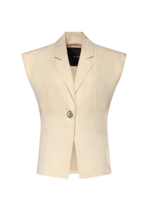 PINKO buttoned gilet - Neutrals