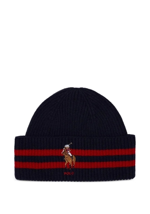Polo Ralph Lauren Bear beanie hat - Blue