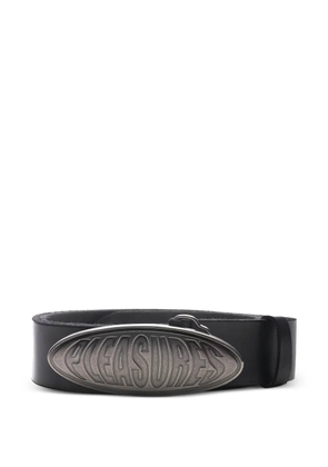 Pleasures Bubble logo belt - Black