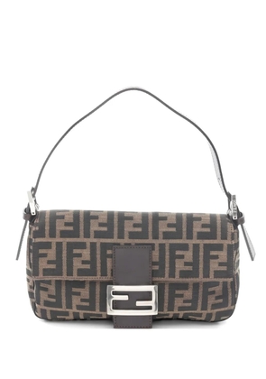 Fendi Pre-Owned 200s Mama Baguette Zucca shoulder bag - Brown