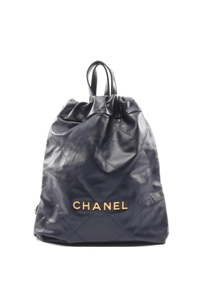 CHANEL Pre-Owned 2021 Chanel 22 backpack - Blue