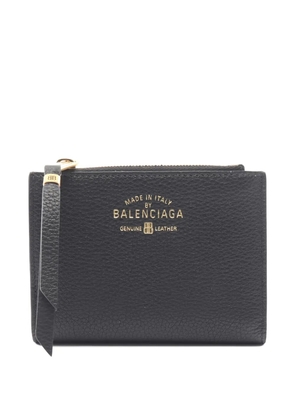 Balenciaga Pre-Owned 2020s Cash long leather cardholder - Black