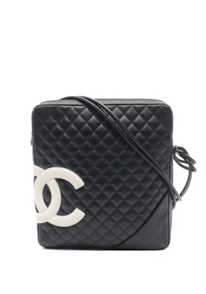 CHANEL Pre-Owned 2003-2004 Cambon shoulder bag - Black