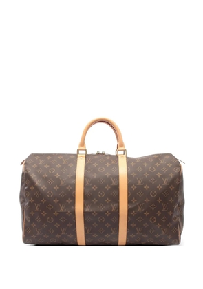 Louis Vuitton Pre-Owned 2000 Keepall 50 monogram boston bag - Brown