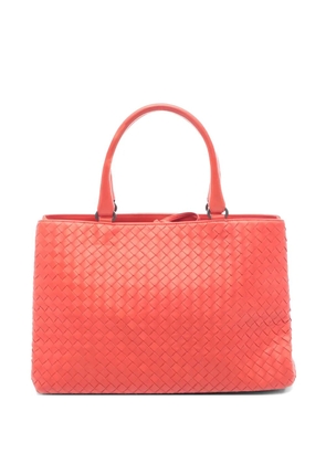 Bottega Veneta Pre-Owned 2010s Intrecciato tote bag - Orange
