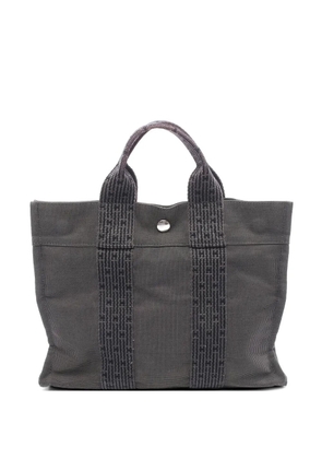 Hermès Pre-Owned 2000s PM Yale Line canvas tote bag - Grey