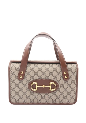 Gucci Pre-Owned 2010s Horsebit classic GG tote bag - Neutrals