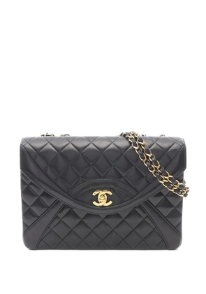 CHANEL Pre-Owned 1991-1994 Classic Flap chain-strap shoulder bag - Black