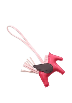 Hermès Pre-Owned 2025 PM Rodeo Pegase bag charm - Pink
