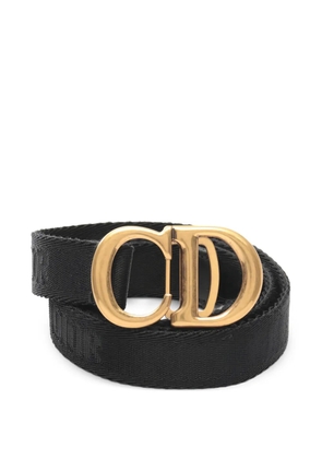 Christian Dior Pre-Owned 2010s CD buckle belt - Black
