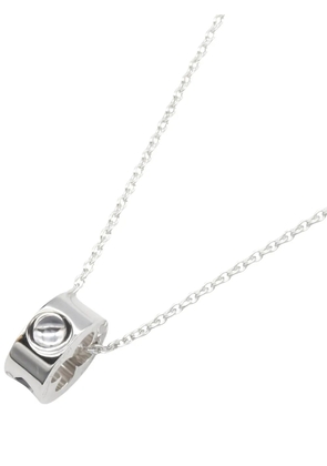 Louis Vuitton Pre-Owned 2010s Empreinte-charm diamond necklace - Silver