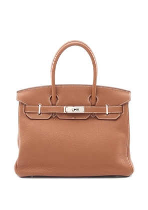 Hermès Pre-Owned 2018 30 Birkin 30 togo brown tote bag