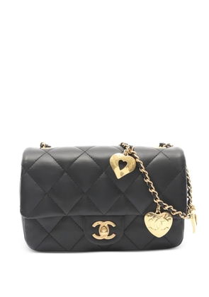 CHANEL Pre-Owned 2021 matelasse chain shoulder bag - Black