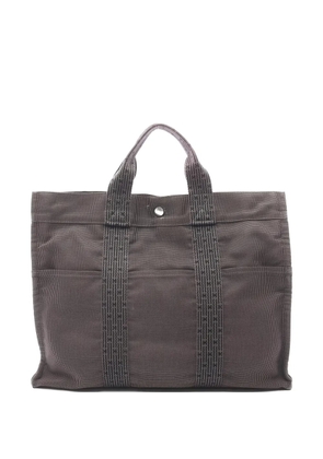 Hermès Pre-Owned 2000s MM Yale Line canvas tote bag - Grey