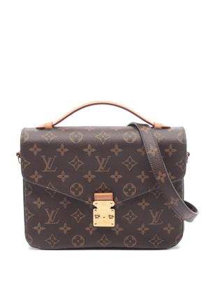 Louis Vuitton Pre-Owned 2017 MM Metis monogram tote bag - Brown