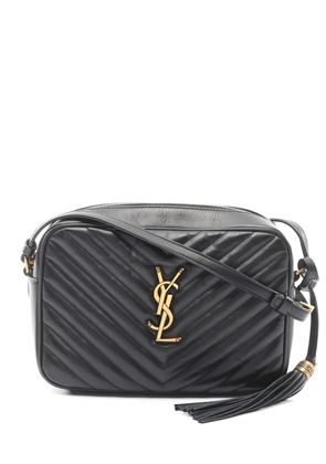 Saint Laurent Pre-Owned 2010s Lou quilted leather shoulder bag - Black