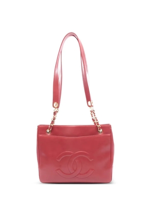 CHANEL Pre-Owned 1990s chain-strap shoulder bag - Red