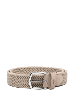 BOSS interwoven belt - Neutrals