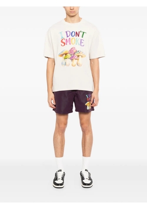 Melt mushroom graphic T-shirt - Neutrals