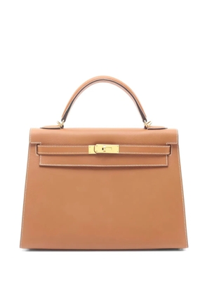 Hermès Pre-Owned 2017 32 Kelly two-way tote bag - Brown