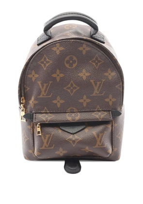 Louis Vuitton Pre-Owned 2018 Monogram Mini Palm Springs backpack - Brown