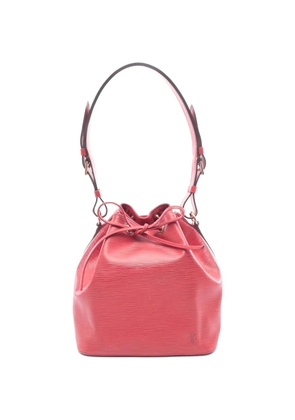Louis Vuitton Pre-Owned 1994 Petit Noé leather bucket bag - Red