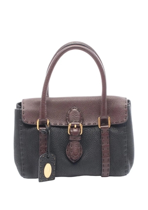 Fendi Pre-Owned 2000-2010 Mini Selleria Linda handbag - Black