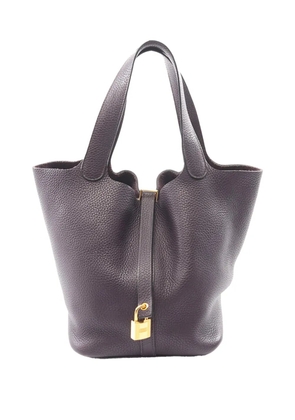 Hermès Pre-Owned 2019 Clemence Picotin Lock 22 handbag - Purple