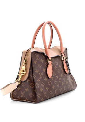 Louis Vuitton Pre-Owned Tuileries Handbag Monogram Canvas with Leather satchel - Brown