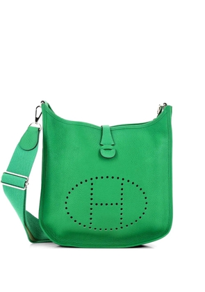 Hermès Pre-Owned Evelyne Bag Gen III Clemence PM crossbody bag - Green
