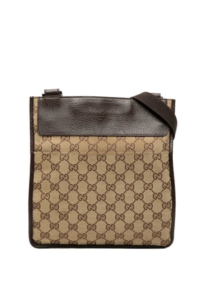 Gucci Pre-Owned 2000-2015 GG Canvas crossbody bag - Brown
