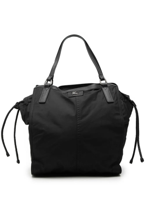 Burberry Pre-Owned 2000-2017 Nylon Packable Buckleigh tote bag - Black