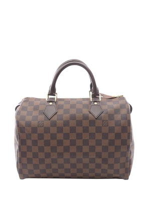 Louis Vuitton Pre-Owned 2008 Damier Ebene Speedy 30 boston bag - Brown