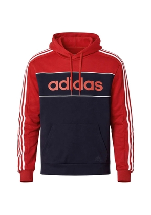 adidas hooded colourblock sweatshirt - Red