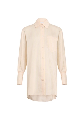 Patou striped-pattern shirt - Neutrals