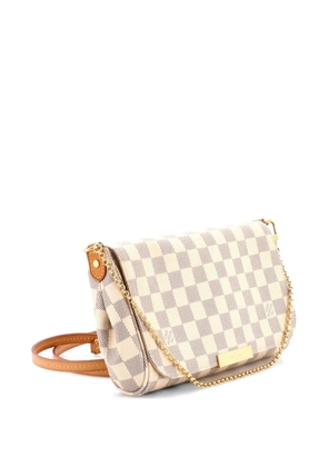 Louis Vuitton Pre-Owned Favorite Handbag Damier MM crossbody bag - White