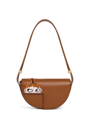 Patou x Moomin Little My shoulder bag - Brown