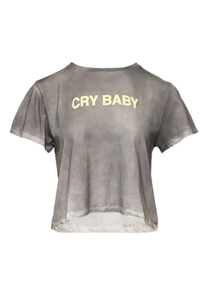 Ashley Williams washed T-shirt - Grey