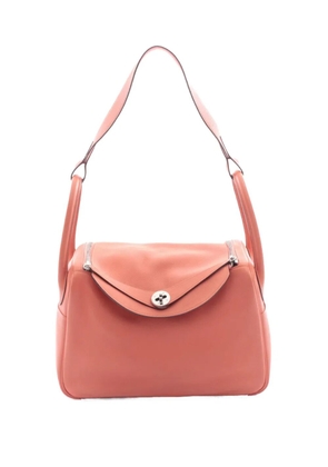 Hermès Pre-Owned 2016 Evercolor Lindy 30 shoulder bag - Orange