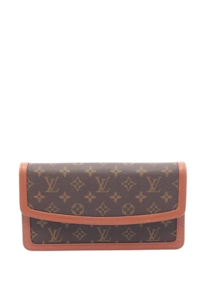Louis Vuitton Pre-Owned 1995 Monogram Pochette Dame GM clutch bag - Brown